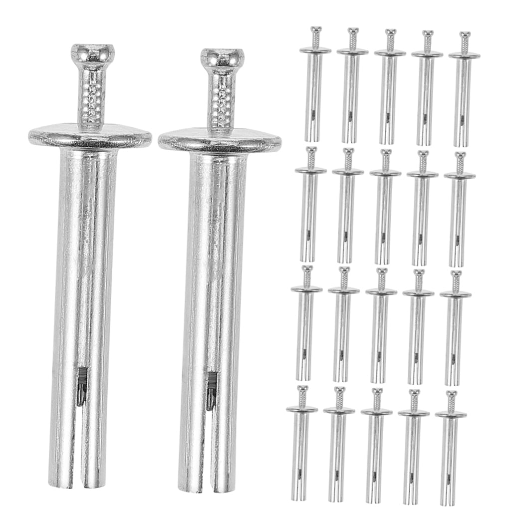 OUNONA 100pcs Expansion Nails 8x50mm Concrete And Masonry Wall Anchors Nail Efficient And Secure Fastening