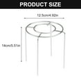 thumbnail image 5 of Yammee Pack Of 2 Cake Cooling Stands Stainless Steel Baking Rack Round Dessert Steamer, 5 of 8