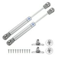 thumbnail image 1 of Uxcell 8 Inch 80N/18lb Gas Shock Strut Lift Support, (Silver, Set of 6), 1 of 7