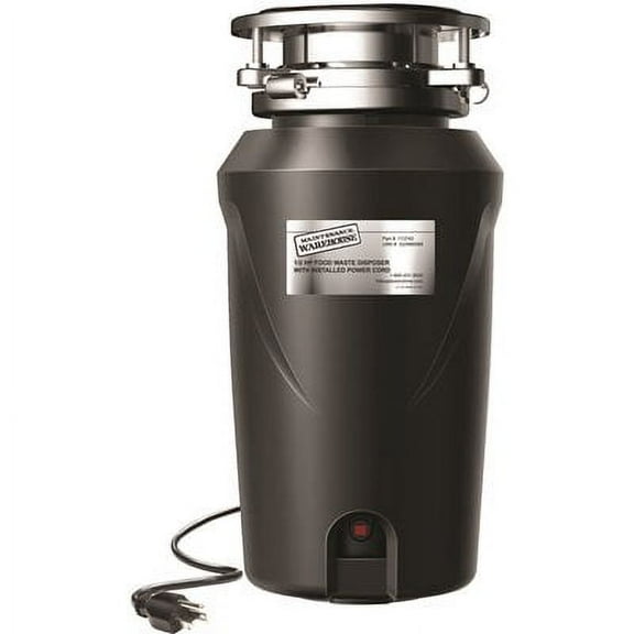 HD Supply-Maintenance Warehouse 1/2 HP Garbage Disposal with Installed Power Cord