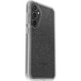 thumbnail image 4 of OtterBox Galaxy S23 FE Symmetry Series Clear Case - STARDUST Clear/Glitter, ultra-sleek, wireless charging compatible, raised edges protect camera & screen, 4 of 5