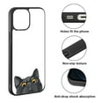 thumbnail image 2 of FINCIBO Soft Rubber Protector Cover Case for Apple iPhone 13 mini 5.4" 2021 (NOT FIT Apple iPhone 13 Pro 6.1" 2021/iPhone 13 6.1" 2021/iPhone 13 Pro Max 6.7" 2021), Animal Black Bombay Kitten Cat, 2 of 5