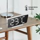 thumbnail image 5 of LED Digital Alarm Home Electronic de pantalla grande Snotop Mapas de inserción Modo Dimulación Dimición Pantalla ajustable Relojes Dispositivos blancos Inevent HA039000-01B, 5 of 7
