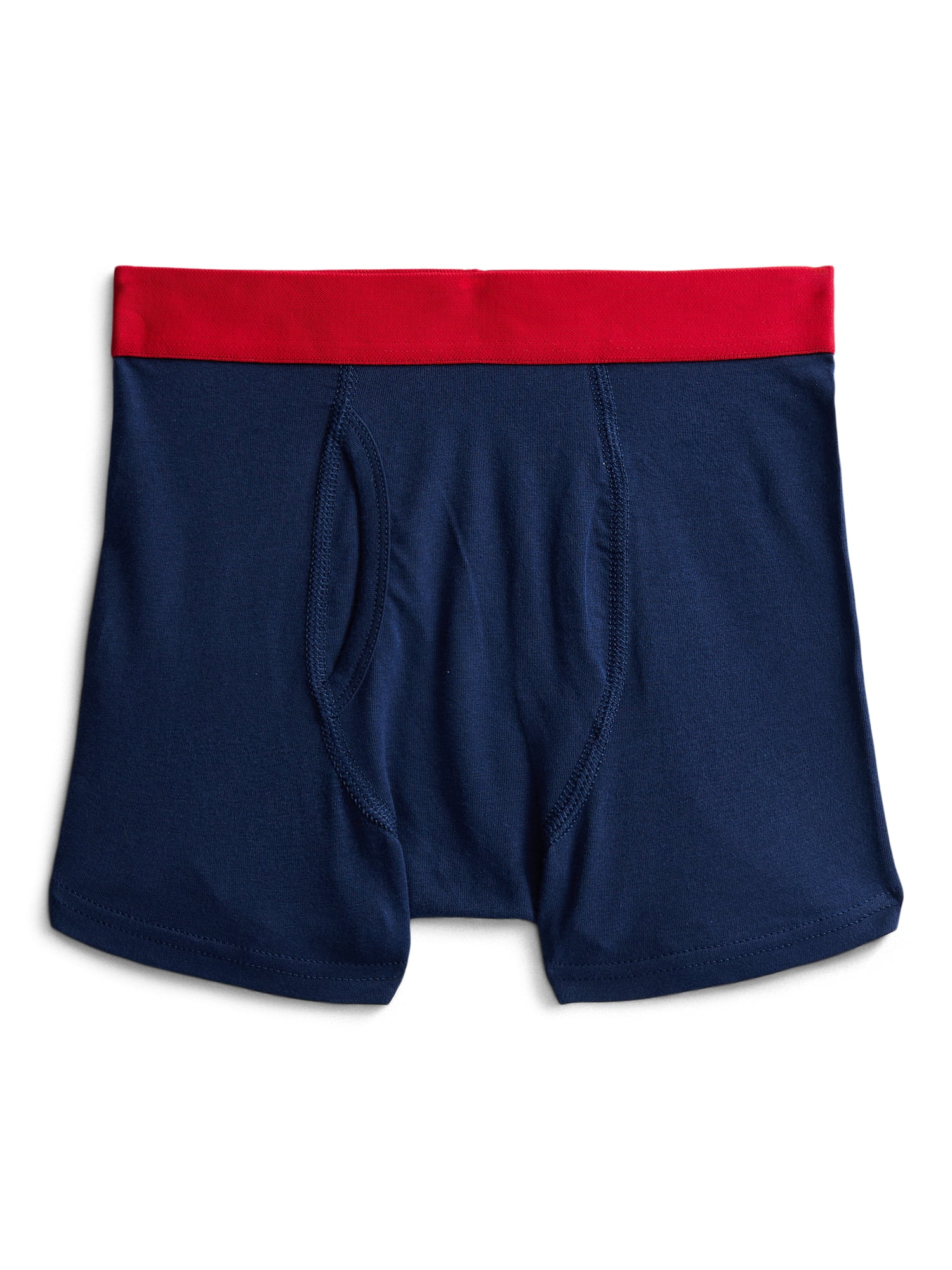 Wonder Nation Boys Underwear Stretch Cotton Blend Boxer Briefs, 5-Pack, Sizes S-XL