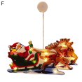 thumbnail image 1 of OUSITAID Christmas LED Santa Claus Suction Cup Window Fairy Hanging LIght Holiday Decor, 1 of 8