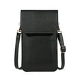 thumbnail image 1 of asddcavvf Solid Color Mini Phone Bag New Korean Version Of The Summer Simple Soft Leather Multi Laye, 1 of 8