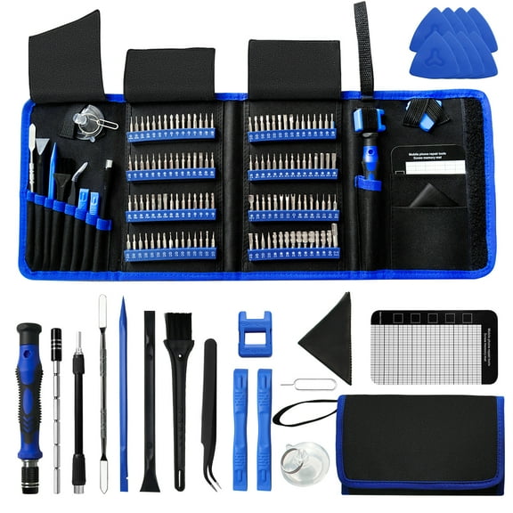 EFAITHFIX 142-Piece Precision Screwdriver with 120-Position Magnetic Hand Tool Set, Universal Home Repair Tool Set and DIY for iPhone, iPad, Computer, Laptop, MacBook, Xbox, Game Console, Watch