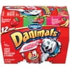 The Dannon Danimals Lowfat Yogurt, 12 ea