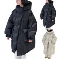 thumbnail image 6 of KAUOD Girls Long Winter Coats Padded Waterproof Hooded Puffer Jackets Teen Kids Outdoor Insulated Hiking down Outwear, 6 of 6