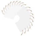 thumbnail image 4 of Miangastore Flax Rope Acrylic Tags White 2 Sets 3.5x1.9x0.04In, 4 of 9