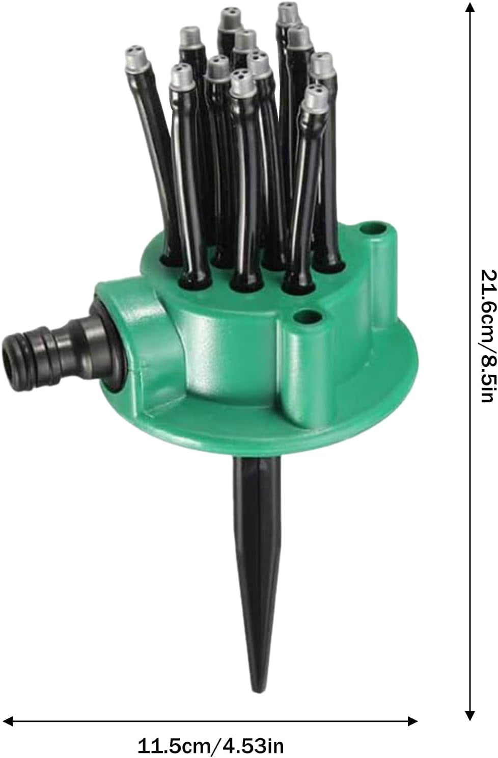 360° Coverage Precision Garden Irrigation Sprinkler, Lawn Sprinkler for Large Area Watering, Yard, Grass, Backyard & Patio