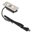 thumbnail image 1 of Power Recliner Hand Control, 5 Pin Zinc Alloy ABS Plug and Play 5A Electric Sofa Remote Hand Control  for Home, 1 of 7