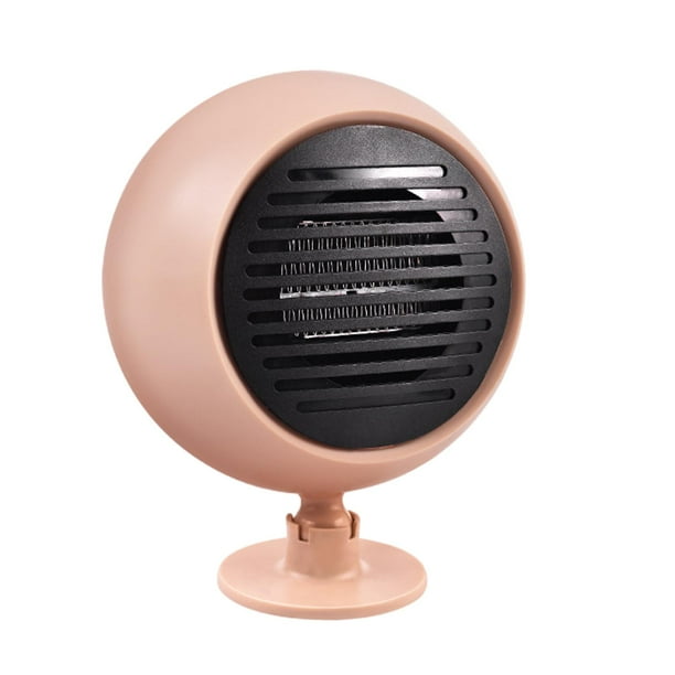 Ventilador de calefacción para coche de 12 V, desempañador eléctrico PTC de cerámica, portátil, 180-240 W, refrigeración para Rosado