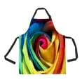 thumbnail image 1 of Delantal ABPHQTO rosa Multicolor con bolsillos para Cocina 70x80 cm, 1 of 1