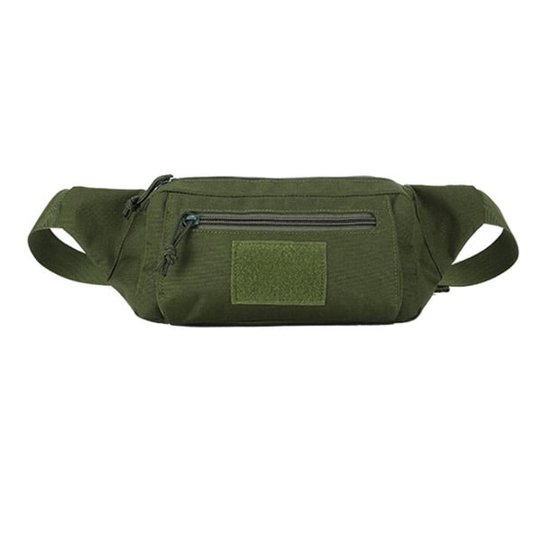 Riñonera unisex para hombre y mujer ejercito verde