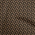 thumbnail image 1 of oneOone Cotton Flex Black Fabric Asian Ikat Craft Projects Decor Fabric Printed By The Yard 40 Inch Wide, 1 of 4