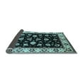 thumbnail image 2 of Ahgly Company Indoor Rectangle Oriental Light Blue Traditional Area Rugs, 2' x 3', 2 of 4