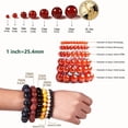 thumbnail image 6 of 6/8/10mm Macaron Gradient Cat'S Eye Beads - Natural Selenite Spacer Beads for DIY Jewelry Making, Bracelet & Necklace Craft Supplies, Vibrant Multicolor Gemstone Combinations, Craft Bead Supplies,, 6 of 9