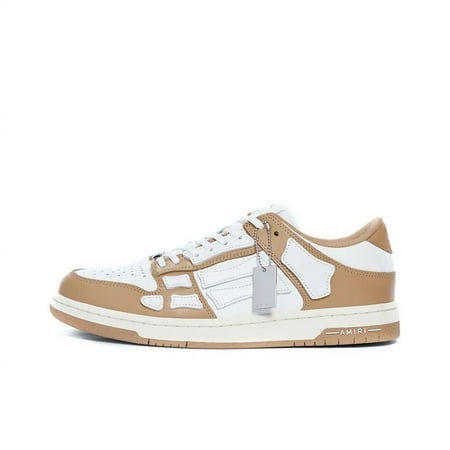 

AMIRI Skel-Top Low Casual fashion sneakers Men s brown MFS003-281