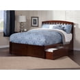 thumbnail image 2 of Richmond Platform Bed with Flat Panel Foot Board and 2 Urban Bed Drawers in, Multiple Colors and Sizes, 2 of 5