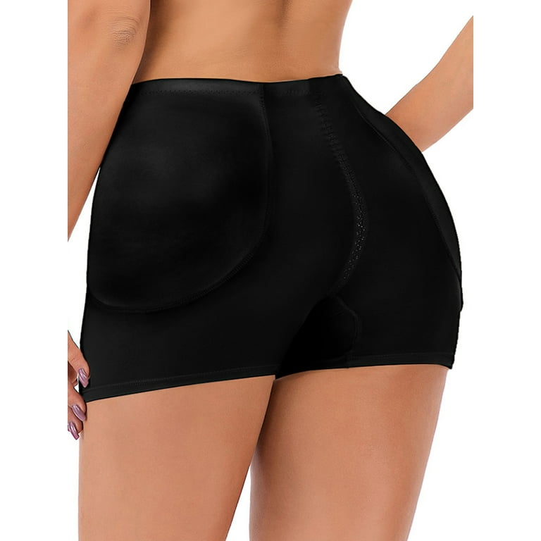 Womens Seamless Soft Underwear Padded Butt Enhancer Panties Butt Underwear  Shaper Boyshorts