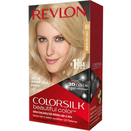 3 Pack - Revlon Hair Color 80 Light Ash Blonde 1