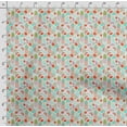 thumbnail image 4 of Soimoi Watercolor Fruit Print,Cotton Poplin, Sewing Fabric Sold by The Yard 42 Inch Wide,Sewing Craft Quilting/Quilt Making Fabric, Light Blue, 4 of 5