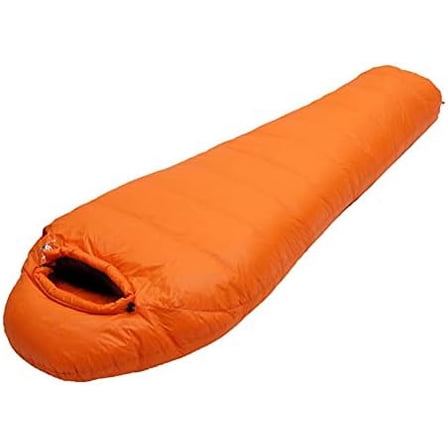 4 Seasons Camping Goose Down Sleeping Bag, Mummy Down Sleeping Bag, Soft Touch, Compression Stuff Sack