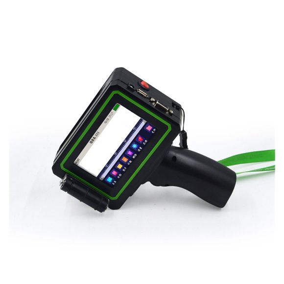 Handheld Inkjet Printer Portable Handheld Machine Production Date Barcode Small Two-way Printing Smart Inkjet Code ,Excellent Scanning Performance
