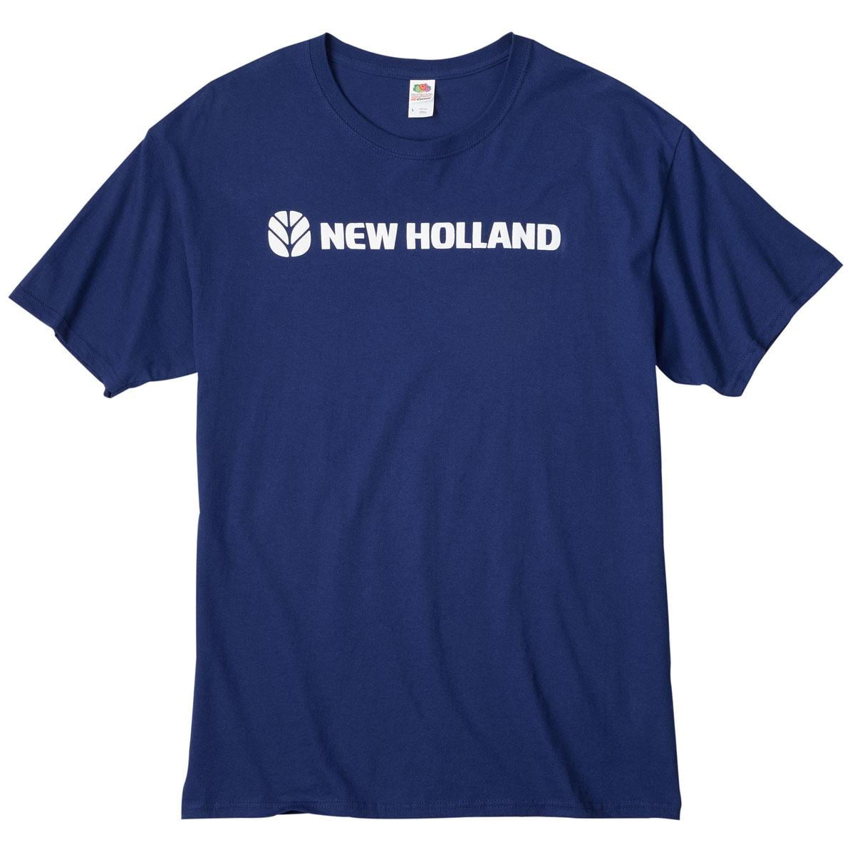 New Holland Logo Blue Short Sleeve T Shirt 421752 Kuwait Ubuy