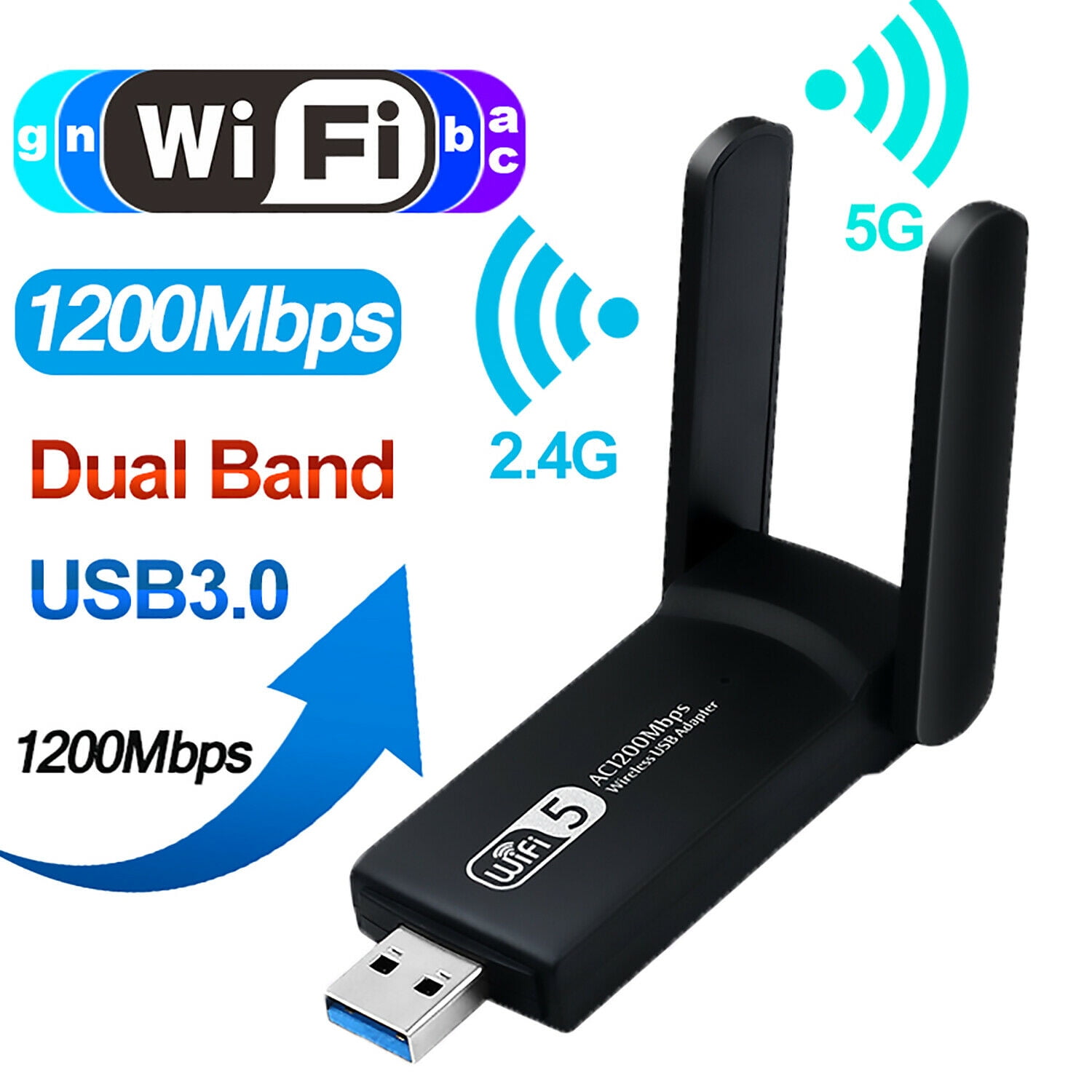 L&L® Wireless Dongle Adaptor Mini Usb Wifi Adapter 150Mbps 802.11 B G N Lan Network