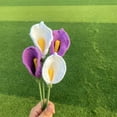 thumbnail image 5 of Ipopu Handmade Calla Lily Bouquet | Yarn - Knitted Floral Decor, Multi - Color Gift (2/5 Packs), 5 of 5