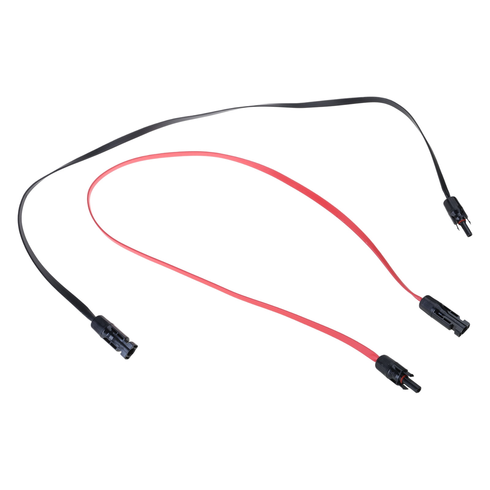 Flexible Cable set Solar Panel Flat Cable Solar Cable Window Feed-Through Not Wall Drilling Required for Installation