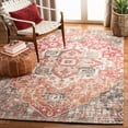 thumbnail image 4 of SAFAVIEH Saffron Alvina Distressed Area Rug, Beige/Red, 3' x 5', 4 of 5