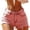 05# Pink, variant on Denim Shorts for Women Ihhxva High Waisted with Pockets Frayed Hem Jean Light Wash Casual Summer Trendy Loose Fit Retro Stretchy Cotton M-3XL