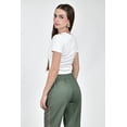 thumbnail image 3 of Crop top basico acanalado /Juvenil, 0177 (Blanco) blanco G, 3 of 5