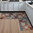 thumbnail image 1 of 2PCS Kitchen Floor Carpet Area Rug Non-Slip Bathroom Absorbent Doormat Pad Mat, 1 of 1
