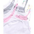 thumbnail image 4 of dELiA*s Girls' Undershirt - 5 Pack Soft Cotton Cami Tank Top - Camisole Tops for Girls (2T-14), 4 of 7