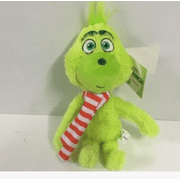 Nokiwiqis Grinch Plush Toys 30cm How the Grinch Stole Christmas Grinch Plush Doll Toy Soft Stuffed Toys for Children Kids Gifts