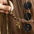 thumbnail image 4 of Accesorios para el cabello XianweiShao Cuentas de rastas de metal en espiral, 4 of 5