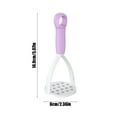 thumbnail image 3 of Rkxzt Potato Masher with Comfortable Grip,Ergonomic Design for Effortless Mashing,Ideal for Potatoes,Yams,and Vegetables in Kitchen Preparation, 3 of 6