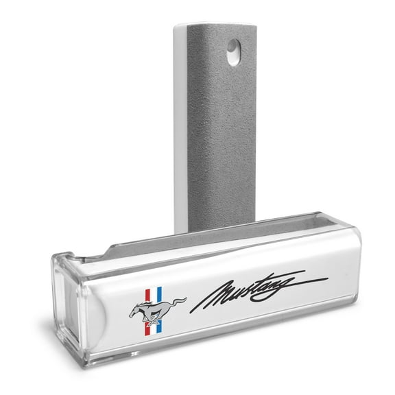 Ford Mustang Script Gray Microfiber Screen Cleaner for Car Navigation Cell Phone