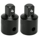 thumbnail image 1 of Adaptador De Zócalo, 2 Piezas Adaptador De Zócalo Convertidor De Llave De Trinquete Acero con Alto Contenido De Carbono Herramienta De Conversión De 1/2 A 3/8, 1 of 8