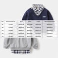 thumbnail image 4 of 2-3T Toddler Boys Shirts Long Sleeve Button Tops Fall Winter School Casual Clothes Layered Look for 12 18 24 Months 2T 3T 4T 5T 6T Little Kids, 4 of 9