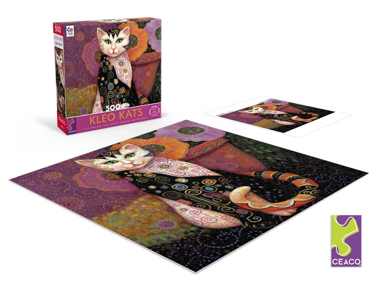 Casse-tête Ceaco-Kleo Kats 500 pièces