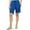 Royal, variant on Turtle Bay New York Womens Interlock Knit cotton Shorts with elastic waistband and adjustable drawstring