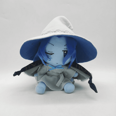 Plush Witch Ranni Plush Doll Fumo Blue 10" in Soft Stuffed Cute Toy Kids Gift