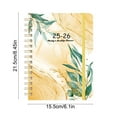 thumbnail image 3 of Steadline 2025 Planner Notebook with Coil Binding - Weekly Monthly Organizer for Schedule Management and Note Taking, 3 of 6
