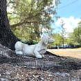 thumbnail image 5 of Zeckos Grey Stone Finish Dachshund Dog Indoor Outdoor Planter, 5 of 10