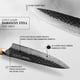 thumbnail image 5 of Cuchillo de Chef Japonés Hecef 8 pulgadas acero de Damasco, 5 of 10